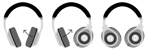 beats foldable headphones