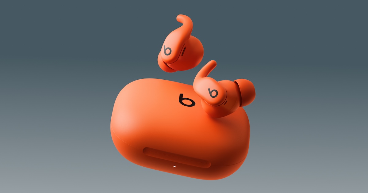 【ほぼ新品】Powerbeats Fit スパークオレンジ 完全ワイヤレスイヤホン Powerbeats Fit スパークオレンジ ME2M4PA/A