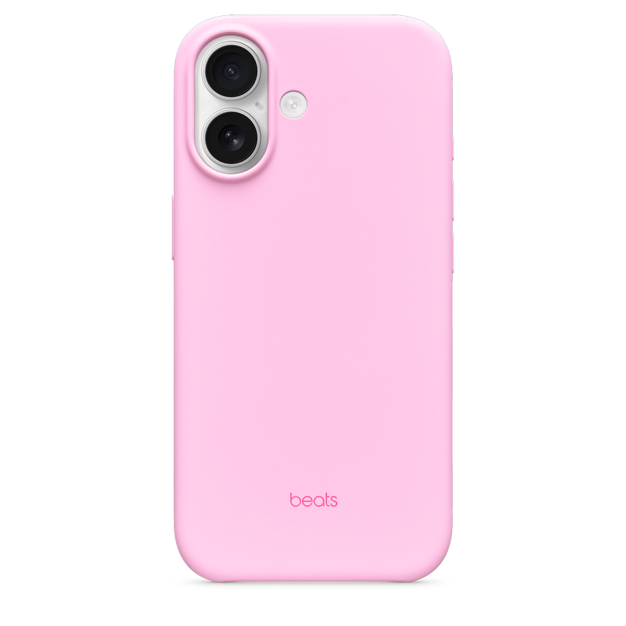 Closeup of the Beats iPhone 17 Case with camera cut-out and matte finish