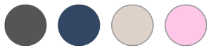 Colour swatches in Granite Grey, Bedrock Blue, Lime Stone and Pebble Pink