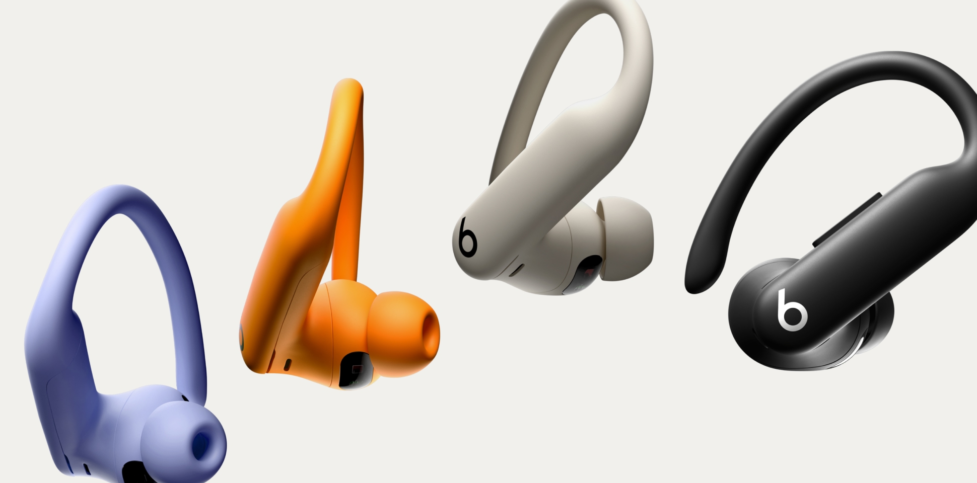 Powerbeats Pro 2 family shown in 4 different colors