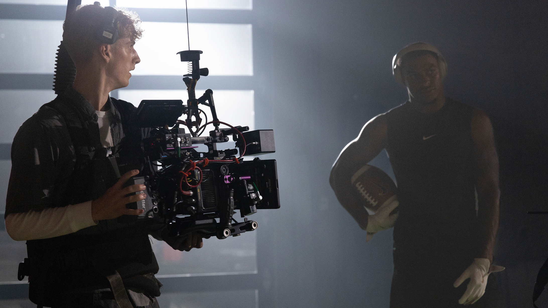 Behind the scenes with pro football player Brenden Rice