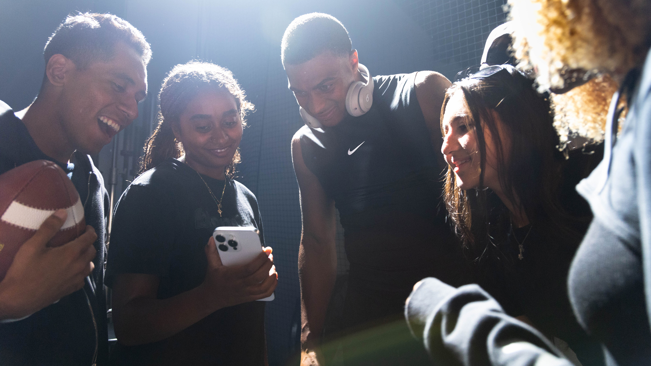 Behind the scenes with pro football player Brenden Rice