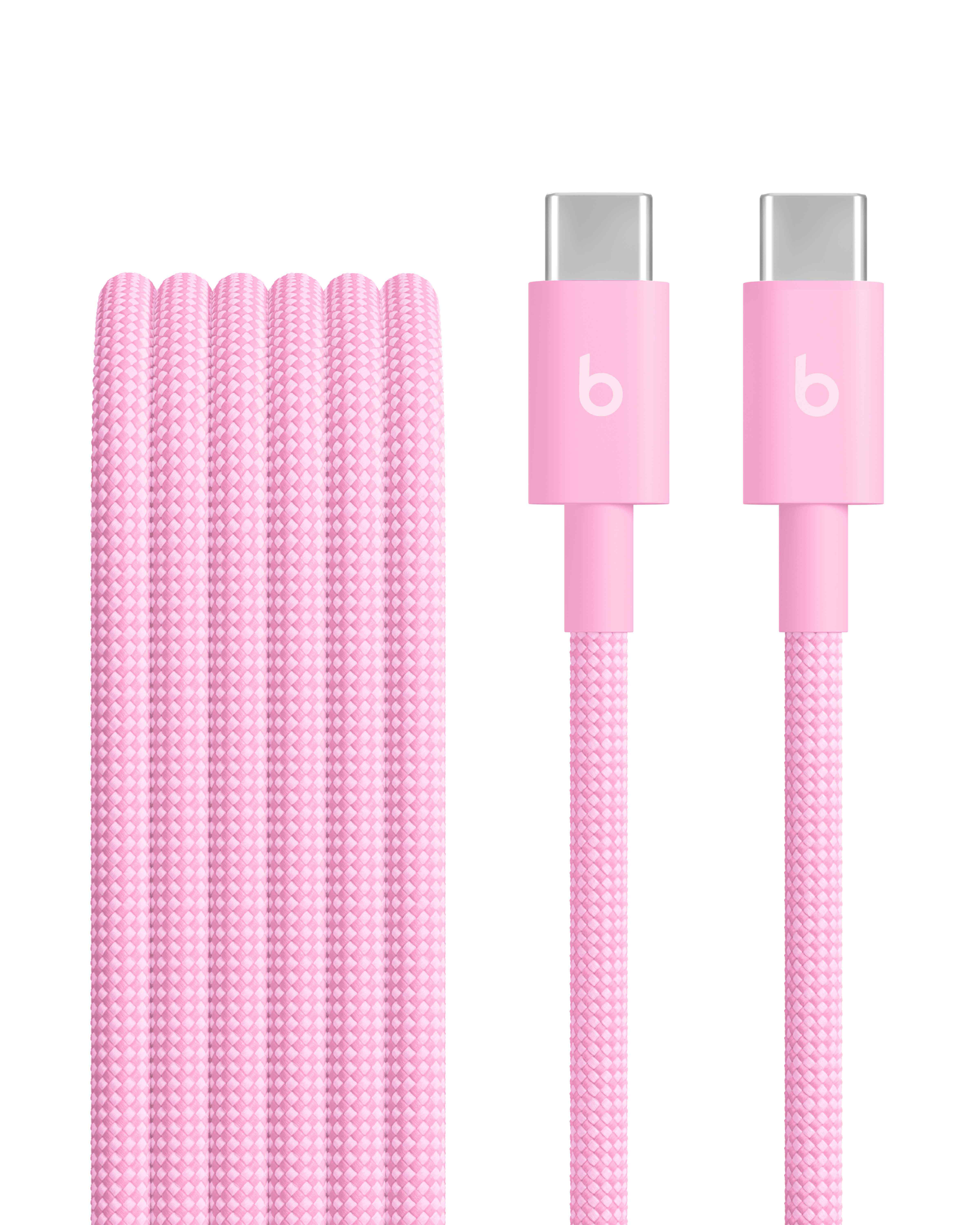 USB-C - USB-C ケーブル（1.5 m） - Beats - パワーピンク