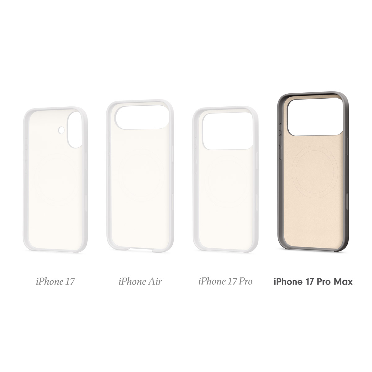 iPhone 17 Pro Max MagSafe Case with Camera Control - iPhone Cases