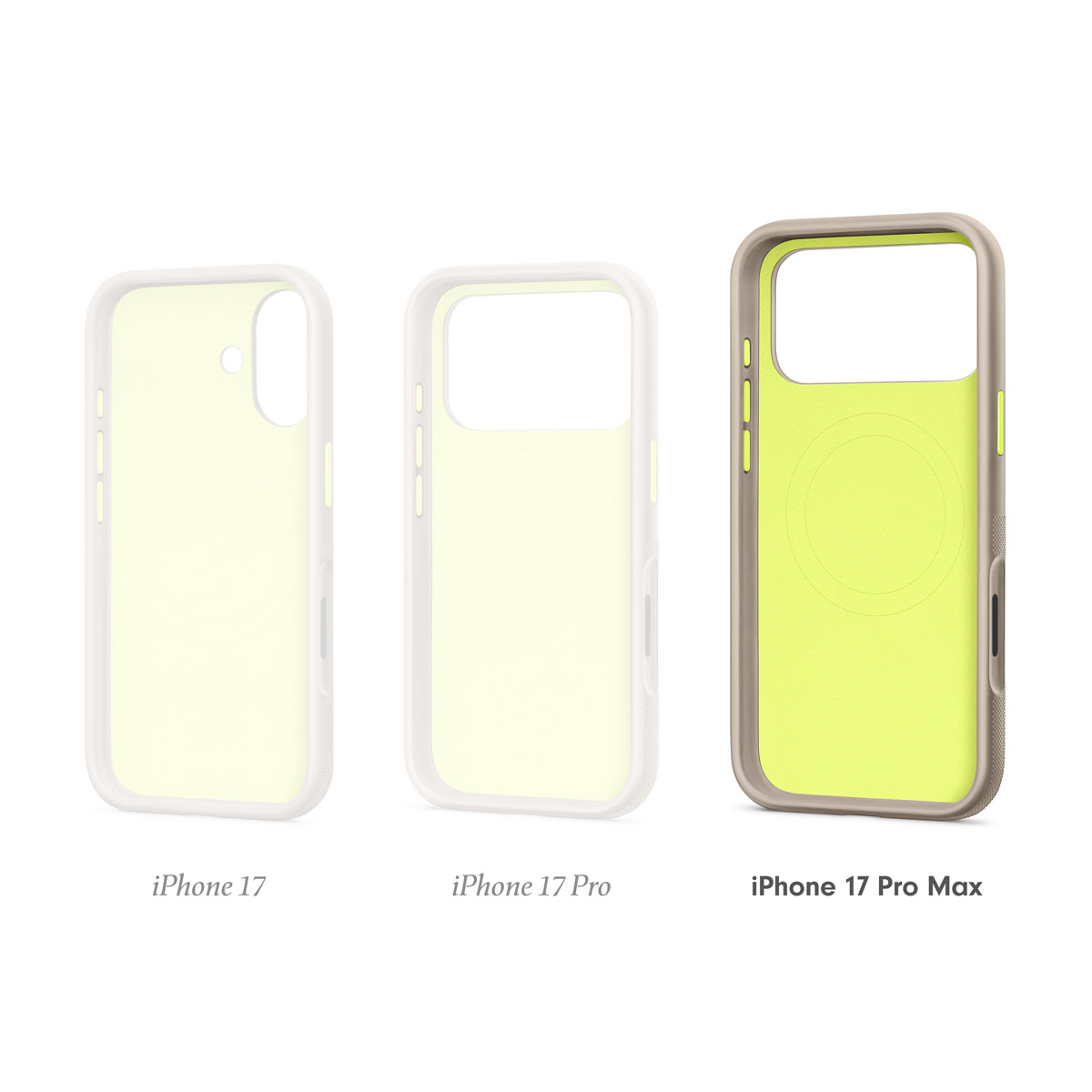 beats iPhone17用ケース グレー Beats iPhone 17 Pro Case with MagSafe and Camera Control