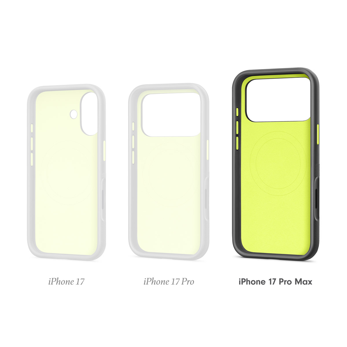 iPhone 17 Pro Max Rugged Phone Case with MagSafe and Camera