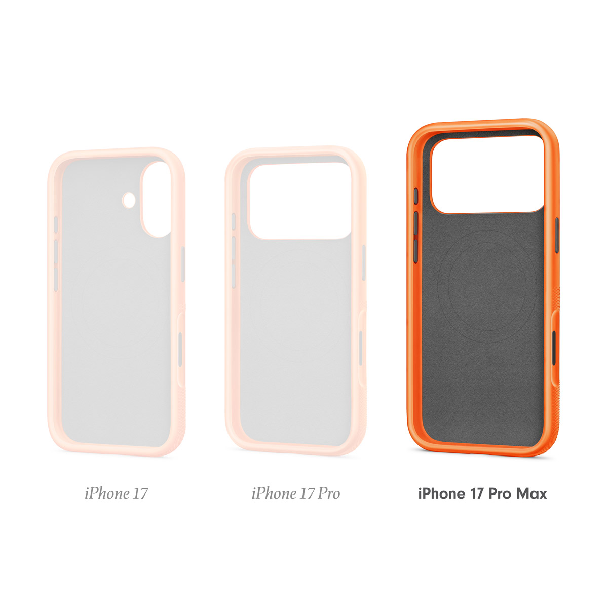 iPhone 17 Pro Max Rugged Phone Case with MagSafe and Camera