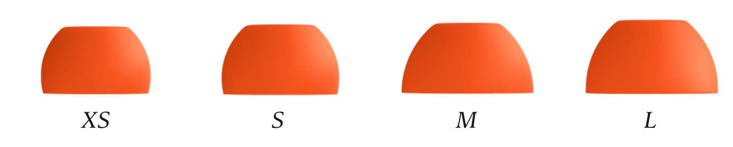 Powerbeats Fit eartip sizes