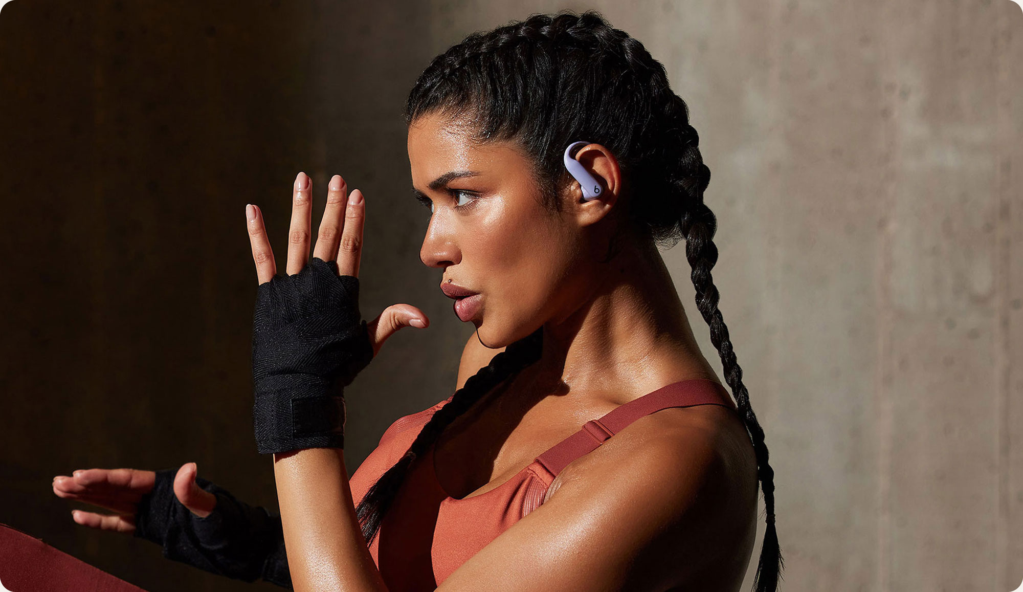 thumbnail image 2 of Powerbeats Pro Wireless Bluetooth Earphones – Black, Refurbished, High-Performance 2 of 4