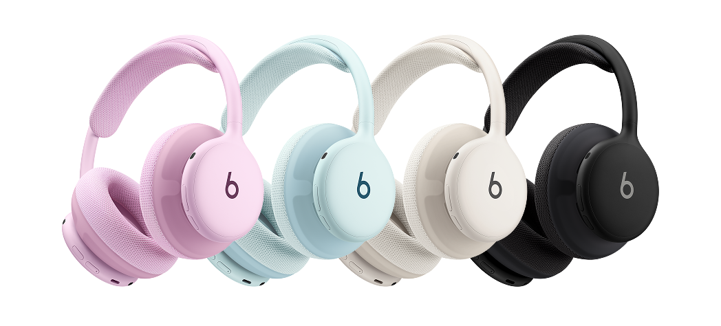 Beats 360 headphones in Pink, Sky, Cloud and Black
