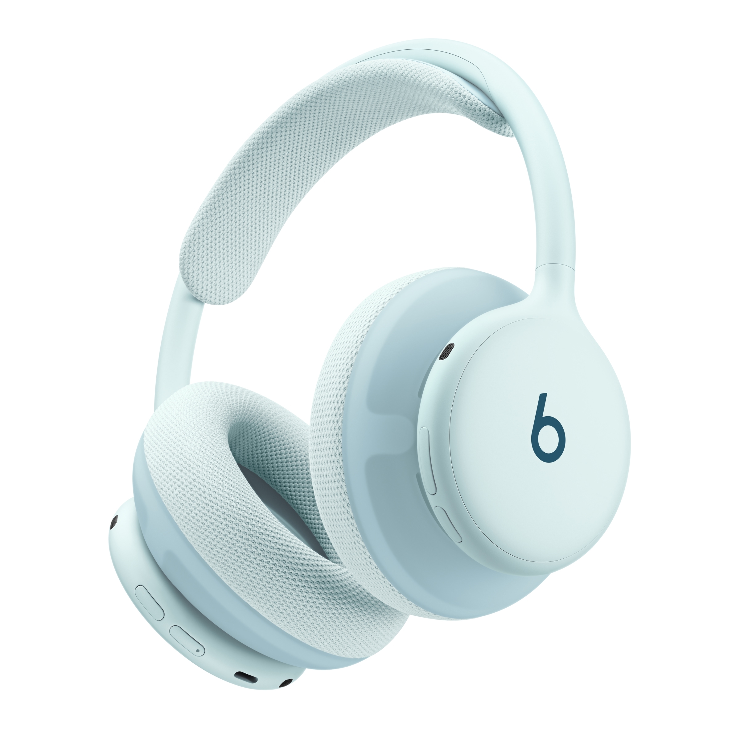Beats 360 over-ear headphones in Sky with Sky performance knit cushions