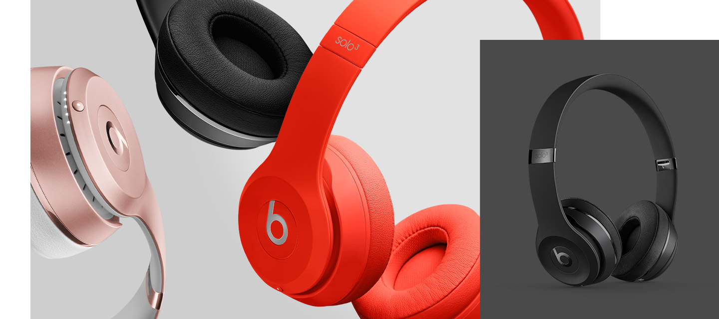 beats solo 3 wireless gold