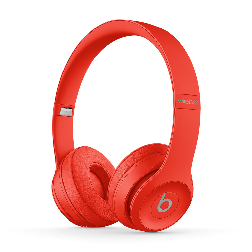 Solo³ Wireless - Everyday On-Ear Headphones - Beats - Red