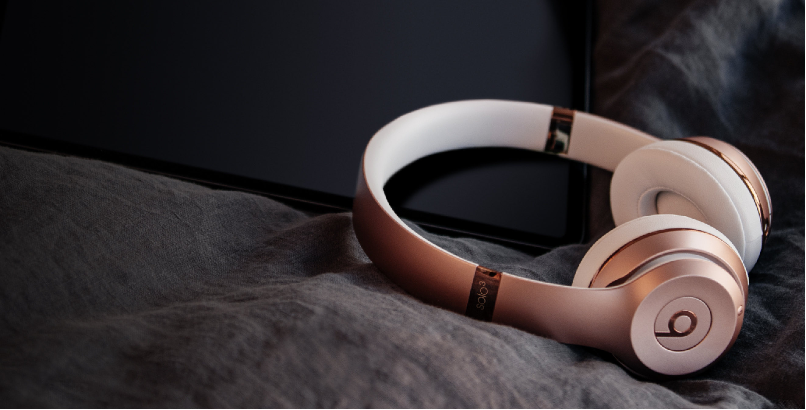 Solo³ Wireless - Everyday On-Ear Headphones - Rose