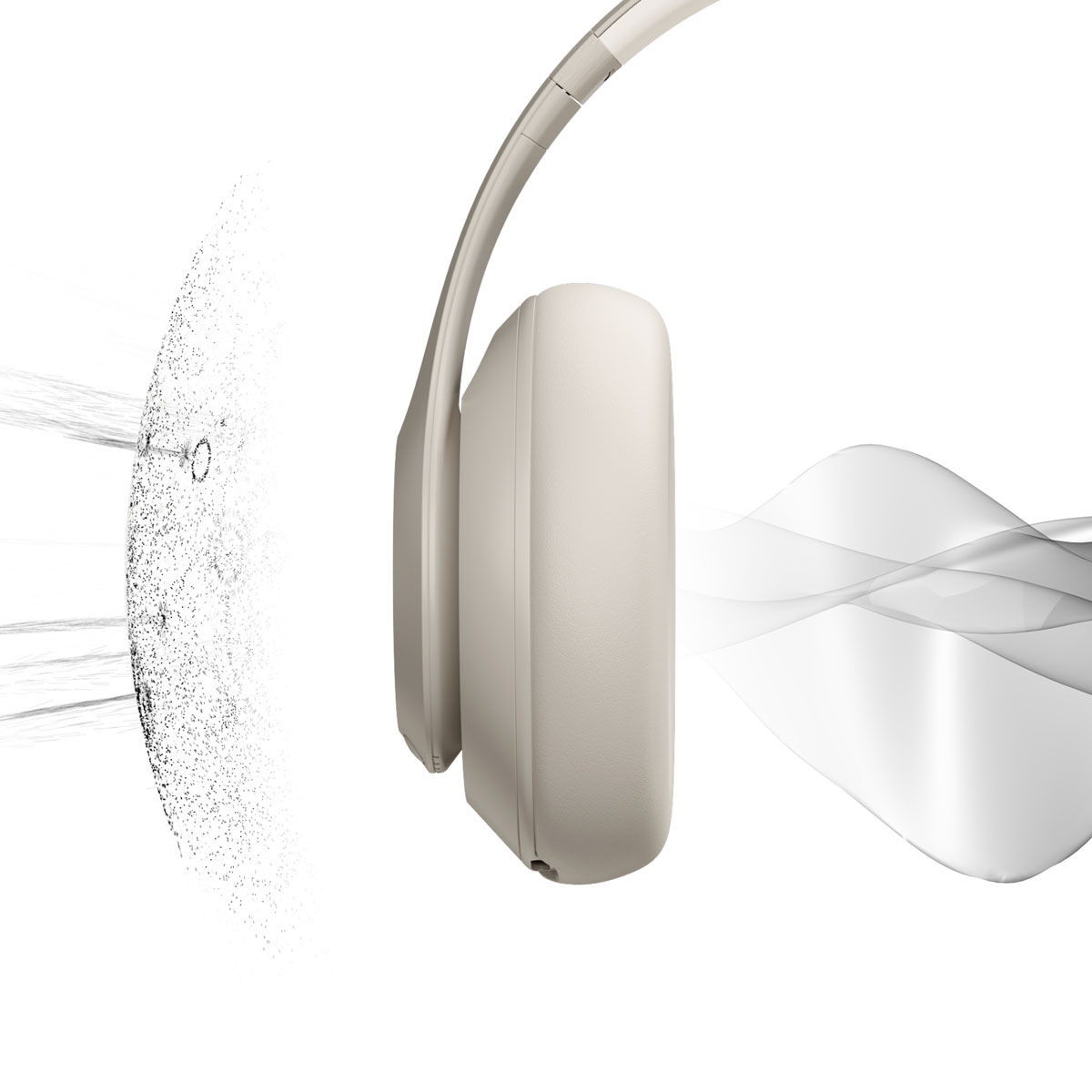 Noise Pro Cancelling Premium Wireless Sandstone - Studio Headphones Beats -