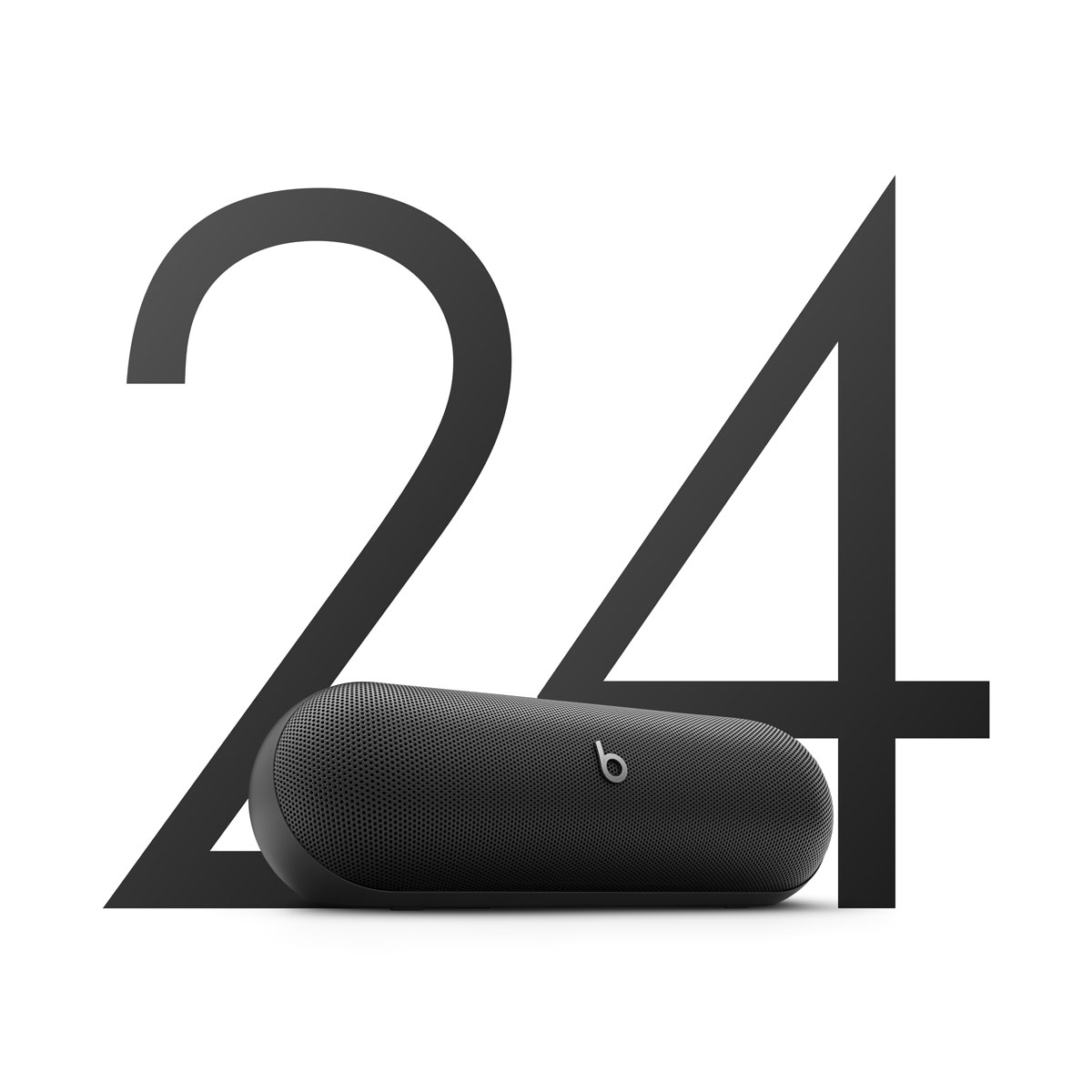 Beats Pill battery battery life '24 hours' graphic